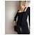 Borsa a tracolla monocromatica Gucci GG Marmont Small Camera Nero - vista 15