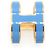 Pendente Pop Ash di Hermès Blu D'oro - vista 2