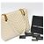 Saint Laurent Schultertasche aus elfenbeinfarbenem Leder mit Kette Roh - Ansicht 8