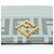 Portacarte Fendi FF Diamond Marrone Blu - vista 3