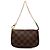 Mini Pochette Accessoires Damier Ebene Marron Louis Vuitton