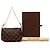 Mini Pochette Accessoires Damier Ebene Marron Louis Vuitton - vue 8