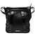 Borsa a tracolla in pelle nera Burberry Nero