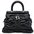Borsa a cornice Karenina in agnello nero di Dior