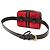 Belt bag Ophidia piccola in suede rosso di Gucci - vista 2