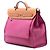 Hermès Herbag Zip 31 Tasche aus rosa Segeltuch - Ansicht 2