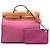 Hermès Herbag Zip 31 Tasche aus rosa Segeltuch - Ansicht 8