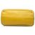Prada Borsa doppia media in pelle Saffiano gialla Giallo - vista 3