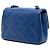 Chanel Mini Blu Quadrato Trapuntato Caviar CC Incognito Flap Singolo - vista 2