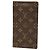Cartera Larga Brazza Monograma Marrón Louis Vuitton Castaño