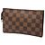 Bucket Pochette a secchiello Marais Damier Ebene Louis Vuitton Marrone - vista 2