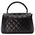 Coco Handle Chanel Kelly Top Handle – Caviar Nero, Finiture Argentate Silver hardware - vista 5