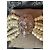 Bracciale Philipp Plein Teschio Perle Rosa Argento Bianco - vista 2