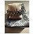 Bracciale Philipp Plein con Punte e Cristalli Blu Argento - vista 8