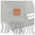 Sciarpa in mohair e lana grigia chiara Loewe Grigio - vista 3