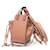 Borsa Hammock Mini Loewe con coulisse Beige