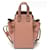 Borsa Hammock Mini Loewe con coulisse Beige - vista 3