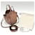 Borsa Hammock Mini Loewe con coulisse Beige - vista 6
