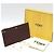 Borsa Clutch Baguette Piatta Fendi Bordò - vista 5
