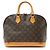 Louis Vuitton Vintage Monogramm Canvas Alma PM Handtasche Braun - Ansicht 3