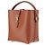 Borsa a Spalla Mini Le 37 di Saint Laurent Arancione - vista 2