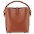 Borsa a Spalla Mini Le 37 di Saint Laurent Arancione - vista 3