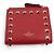 Valentino Garavani Rockstud Leder Geldbörse