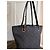 Borsa Tote Gucci Monogramma Nero e Grigio in Pelle - vista 6