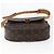LOUIS VUITTON Monogram Saint Cloud GM Schultertasche M51242 LV Auth BA10836 Monogramm - Ansicht 5