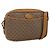 Gucci Borsa a spalla Micro GG Supreme in PVC Beige Oro Auth BA10809 D'oro