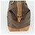 Céline Borsa Boston in tela Macadam CELINE in pelle PVC marrone oro Auth 170328 D'oro - vista 4