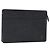 LOUIS VUITTON Pochette Uomo Epi Borsa Clutch Nera M52522 LV Auth 171613 Nero