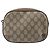 Borsa Sherry Line GG Supreme Web di GUCCI in PVC beige e oro 89 02 066 Auth bs33336 D'oro - vista 2