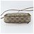 Borsa Sherry Line GG Supreme Web di GUCCI in PVC beige e oro 89 02 066 Auth bs33336 D'oro - vista 5