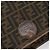 Sac à bandoulière en toile Zucca FENDI Noir Marron Auth ka2348 - vue 18