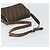 Sac à bandoulière en toile Zucca FENDI Noir Marron Auth ka2348 - vue 7