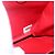 CHANEL Matelassé 23 Bolsa de Cadena Doble con Cierre de Cordero Rojo CC Auth 166468SAM Roja Dorado - vista 11