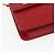 CHANEL Matelassé 23 Bolsa de Cadena Doble con Cierre de Cordero Rojo CC Auth 166468SAM Roja Dorado - vista 17