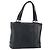 Borsa a mano in pelle nera e argento autentica BA10370 di BURBERRY Nero