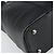 Borsa a mano in pelle nera e argento autentica BA10370 di BURBERRY Nero - vista 15