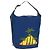 Borsa a Spalla PRADA Nylon 2way Blu Argento Auth 161702M