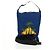 Borsa a Spalla PRADA Nylon 2way Blu Argento Auth 161702M - vista 12