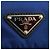 Borsa a Spalla PRADA Nylon 2way Blu Argento Auth 161702M - vista 19