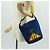 Borsa a Spalla PRADA Nylon 2way Blu Argento Auth 161702M - vista 31