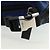 Borsa a Spalla PRADA Nylon 2way Blu Argento Auth 161702M - vista 8