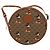 Gucci Zaino Disney Micro GG Supreme in PVC beige e oro 603730 Auth 159823M D'oro - vista 13