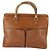 Borsa a mano in pelle GUCCI Bamboo 2 in 1 Marrone Oro 002 123 0322 Auth 165977 D'oro - vista 13
