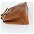 Borsa a mano in pelle GUCCI Bamboo 2 in 1 Marrone Oro 002 123 0322 Auth 165977 D'oro - vista 4