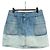 FALDA CHANEL DENIM AZUL CC Auth 169950V