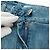 FALDA CHANEL DENIM AZUL CC Auth 169950V - vista 5
